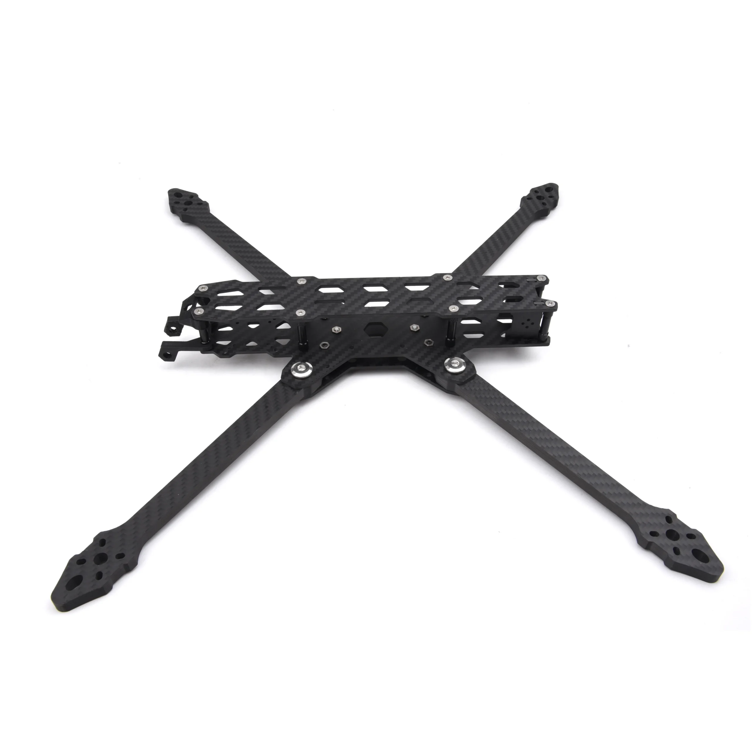 LX10 V2 10-Inch Foldable FPV Frame Kit – 405mm Long Range Carbon Fiber Quadcopter