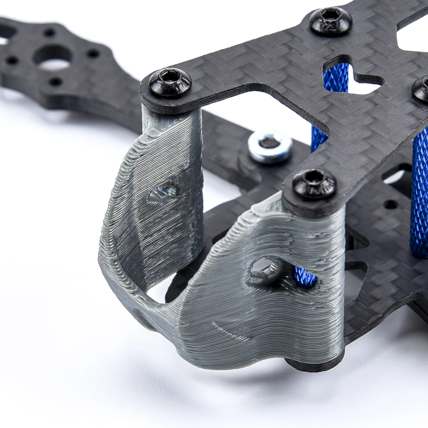 Lightweight Roma Carbon Fiber 3-inch 150mm / 4-inch 175mm with 3mm Arms X-type Frame kit For 1306 1407 motor FPV Quadcopter Drone